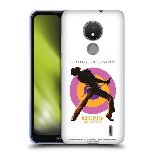 Queen Bohemian Rhapsody Fearless Lives Forever Soft Gel Case for Nokia C21