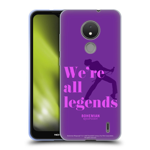 Queen Bohemian Rhapsody Legends Soft Gel Case for Nokia C21