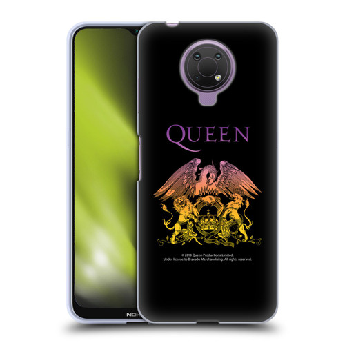 Queen Bohemian Rhapsody Logo Crest Soft Gel Case for Nokia G10