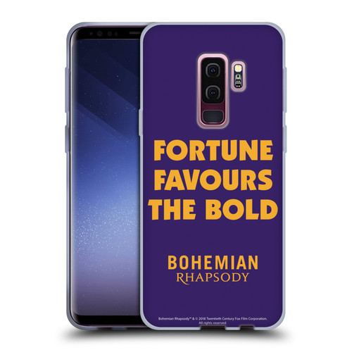 Queen Bohemian Rhapsody Fortune Quote Soft Gel Case for Samsung Galaxy S9+ / S9 Plus