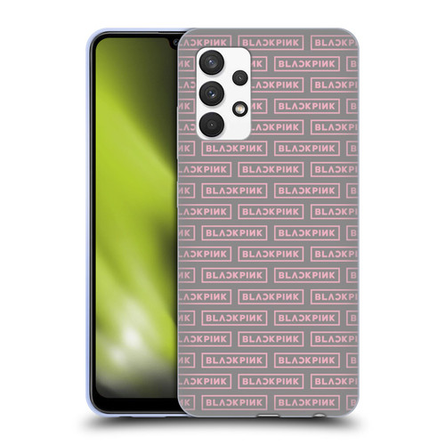 Blackpink The Album Pattern Soft Gel Case for Samsung Galaxy A32 (2021)