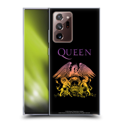 Queen Bohemian Rhapsody Logo Crest Soft Gel Case for Samsung Galaxy Note20 Ultra / 5G