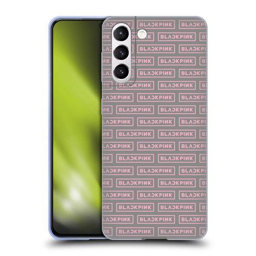 Blackpink The Album Pattern Soft Gel Case for Samsung Galaxy S21 5G