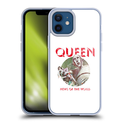 Queen Key Art News Of The World Soft Gel Case for Apple iPhone 12 / iPhone 12 Pro
