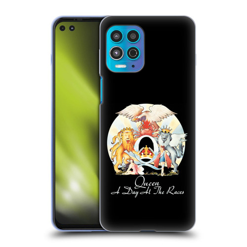 Queen Key Art A Day At The Races Soft Gel Case for Motorola Moto G100