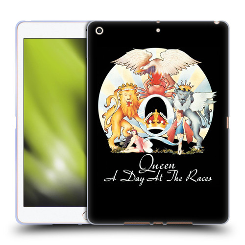 Queen Key Art A Day At The Races Soft Gel Case for Apple iPad 10.2 2019/2020/2021