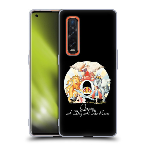Queen Key Art A Day At The Races Soft Gel Case for OPPO Find X2 Pro 5G