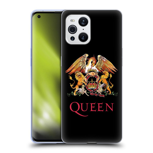 Queen Key Art Crest Soft Gel Case for OPPO Find X3 / Pro