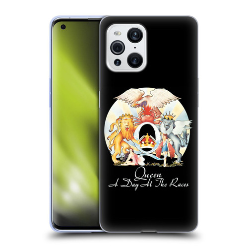 Queen Key Art A Day At The Races Soft Gel Case for OPPO Find X3 / Pro