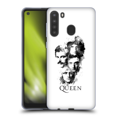 Queen Key Art Forever Soft Gel Case for Samsung Galaxy A21 (2020)