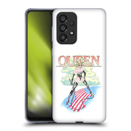 Queen Key Art Vintage Tour Soft Gel Case for Samsung Galaxy A33 5G (2022)