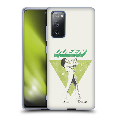 Queen Key Art Freddie Mercury Soft Gel Case for Samsung Galaxy S20 FE / 5G