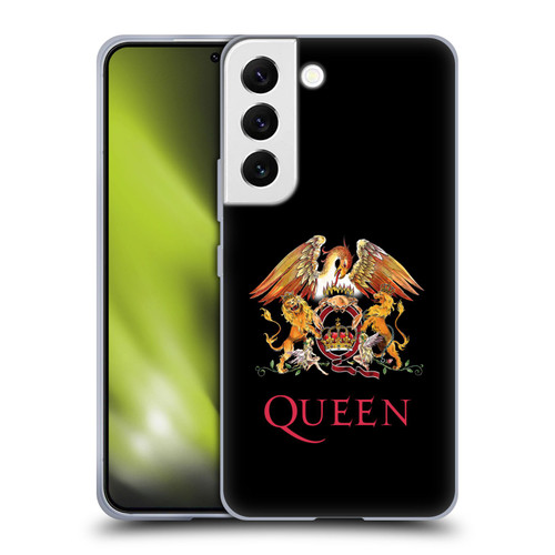 Queen Key Art Crest Soft Gel Case for Samsung Galaxy S22 5G