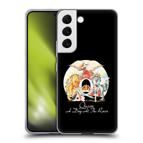 Queen Key Art A Day At The Races Soft Gel Case for Samsung Galaxy S22 5G