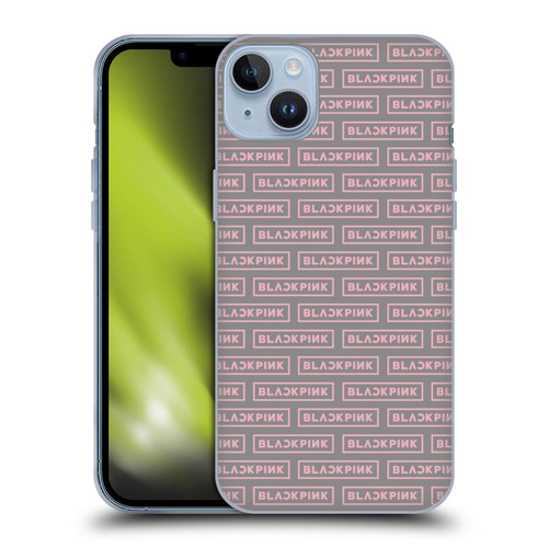 Blackpink The Album Pattern Soft Gel Case for Apple iPhone 14 Plus