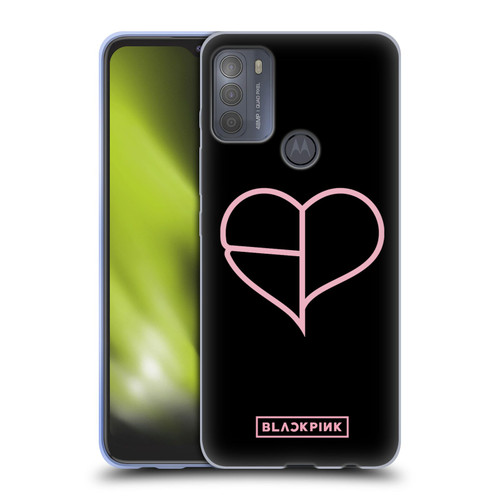 Blackpink The Album Heart Soft Gel Case for Motorola Moto G50