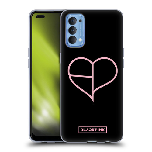 Blackpink The Album Heart Soft Gel Case for OPPO Reno 4 5G