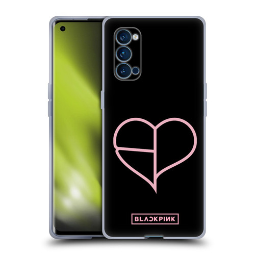 Blackpink The Album Heart Soft Gel Case for OPPO Reno 4 Pro 5G