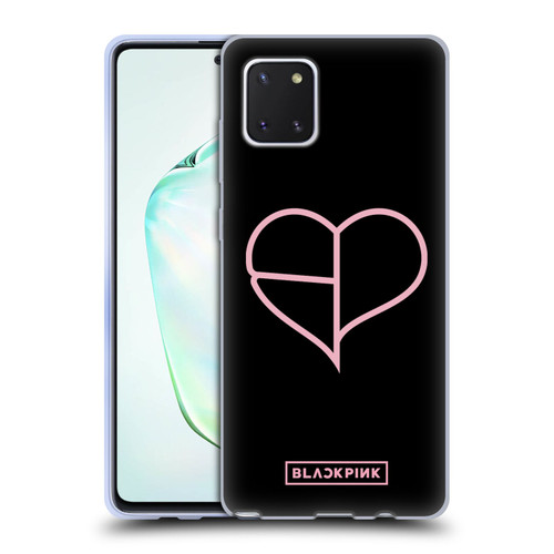 Blackpink The Album Heart Soft Gel Case for Samsung Galaxy Note10 Lite