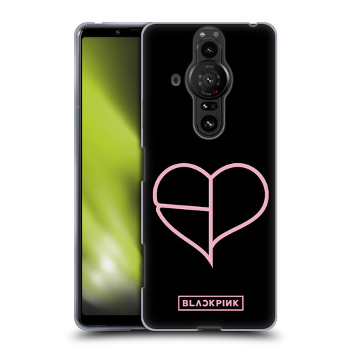 Blackpink The Album Heart Soft Gel Case for Sony Xperia Pro-I