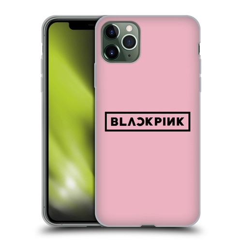 Blackpink The Album Black Logo Soft Gel Case for Apple iPhone 11 Pro Max