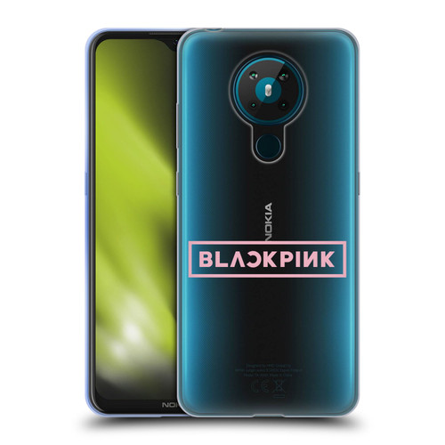 Blackpink The Album Logo Soft Gel Case for Nokia 5.3