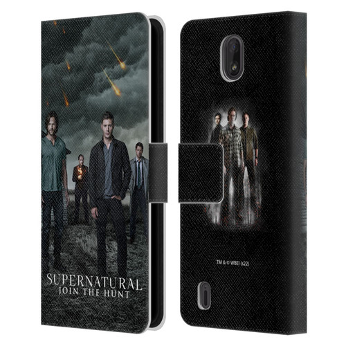 Supernatural Key Art Season 12 Group Leather Book Wallet Case Cover For Nokia C01 Plus/C1 2nd Edition