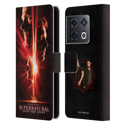 Supernatural Key Art Sam, Dean & Castiel Leather Book Wallet Case Cover For OnePlus 10 Pro