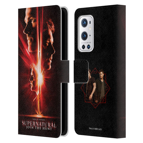 Supernatural Key Art Sam, Dean & Castiel Leather Book Wallet Case Cover For OnePlus 9 Pro