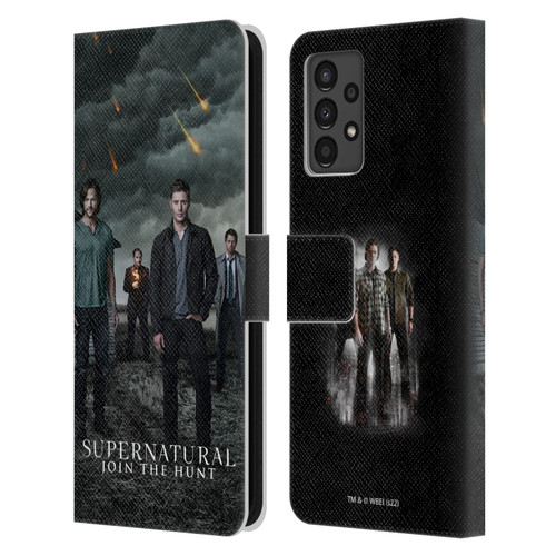 Supernatural Key Art Season 12 Group Leather Book Wallet Case Cover For Samsung Galaxy A13 (2022)