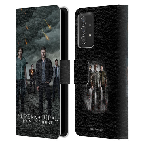 Supernatural Key Art Season 12 Group Leather Book Wallet Case Cover For Samsung Galaxy A53 5G (2022)