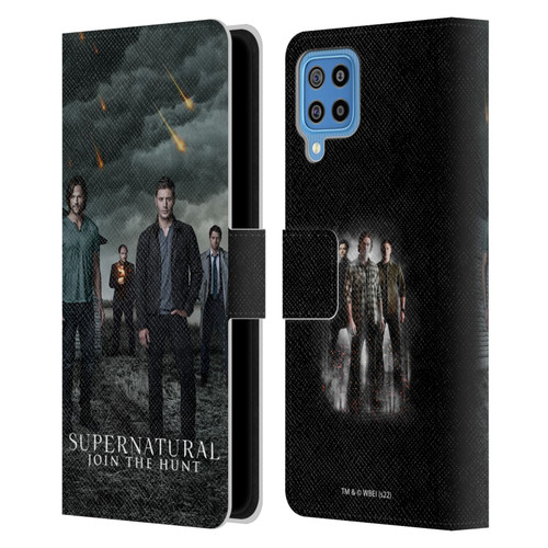 Supernatural Key Art Season 12 Group Leather Book Wallet Case Cover For Samsung Galaxy F22 (2021)