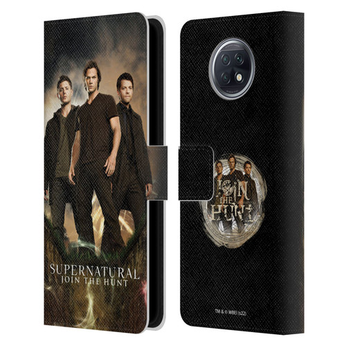 Supernatural Key Art Sam, Dean & Castiel 2 Leather Book Wallet Case Cover For Xiaomi Redmi Note 9T 5G