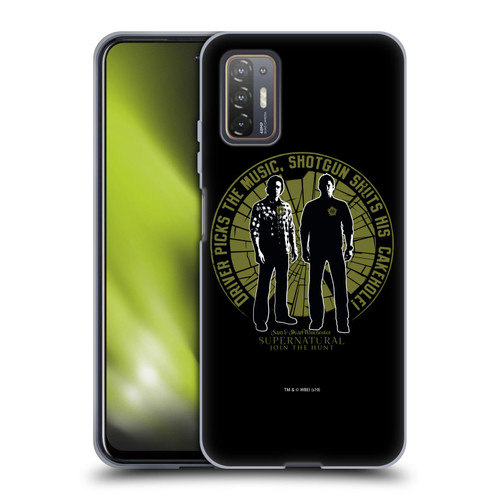 Supernatural Graphic Sam & Dean Soft Gel Case for HTC Desire 21 Pro 5G