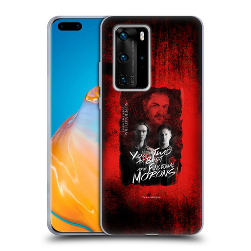 Supernatural Graphic Castiel Soft Gel Case for Huawei P40 Pro / P40 Pro Plus 5G