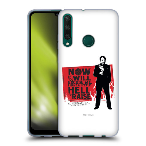 Supernatural Graphic Sam, Dean & Castiel Soft Gel Case for Huawei Y6p