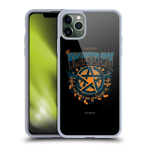 Supernatural Graphic Apocalypse Soft Gel Case for Apple iPhone 11 Pro Max