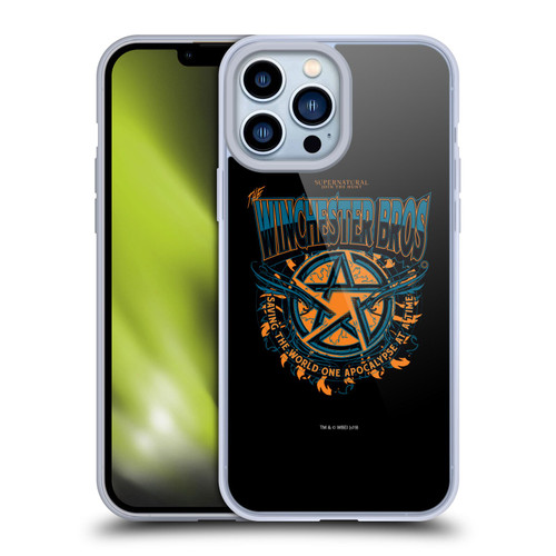 Supernatural Graphic Apocalypse Soft Gel Case for Apple iPhone 13 Pro Max
