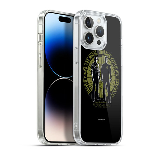 Supernatural Graphic Sam & Dean Soft Gel Case for Apple iPhone 13 Pro Max & MagSafe