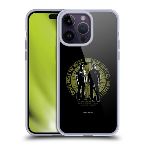 Supernatural Graphic Sam & Dean Soft Gel Case for Apple iPhone 14 Pro Max