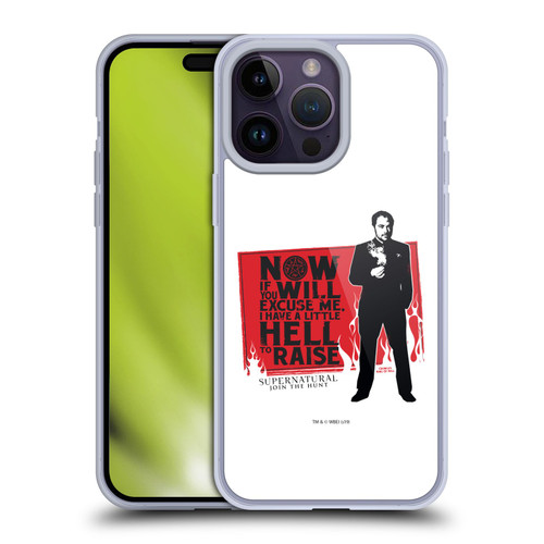 Supernatural Graphic Sam, Dean & Castiel Soft Gel Case for Apple iPhone 14 Pro Max