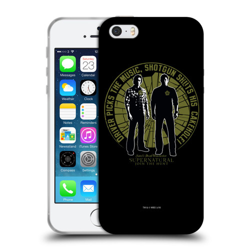 Supernatural Graphic Sam & Dean Soft Gel Case for Apple iPhone 5 / 5s / iPhone SE 2016