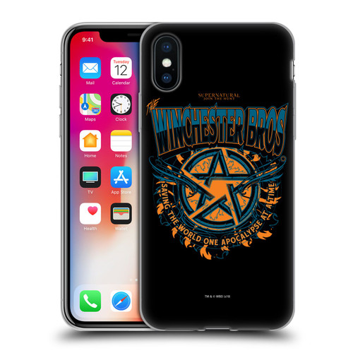 Supernatural Graphic Apocalypse Soft Gel Case for Apple iPhone X / iPhone XS