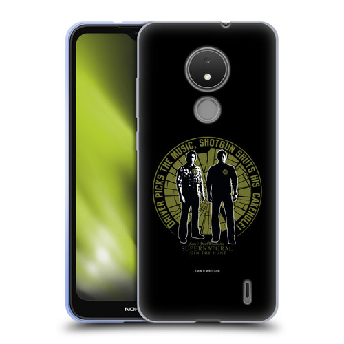 Supernatural Graphic Sam & Dean Soft Gel Case for Nokia C21