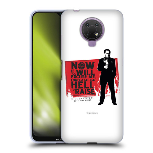 Supernatural Graphic Sam, Dean & Castiel Soft Gel Case for Nokia G10