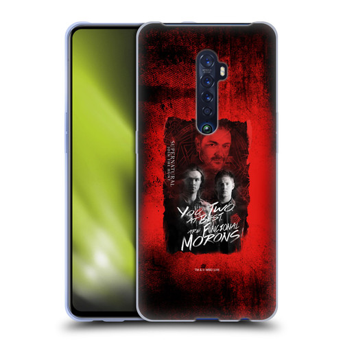 Supernatural Graphic Castiel Soft Gel Case for OPPO Reno 2
