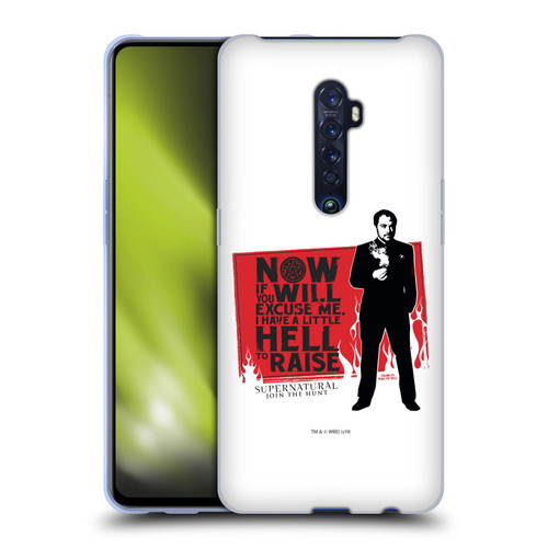 Supernatural Graphic Sam, Dean & Castiel Soft Gel Case for OPPO Reno 2
