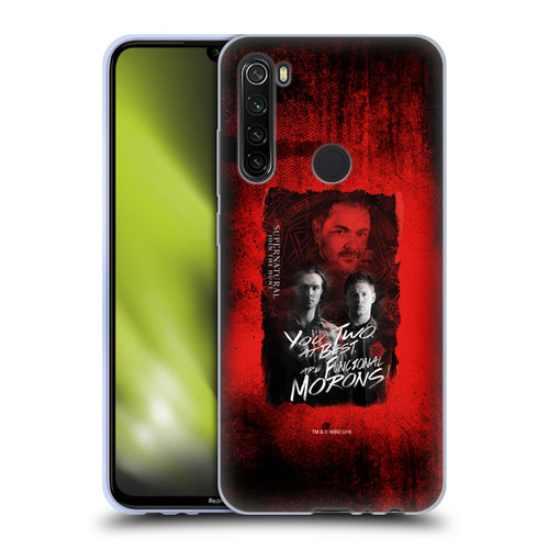 Supernatural Graphic Castiel Soft Gel Case for Xiaomi Redmi Note 8T