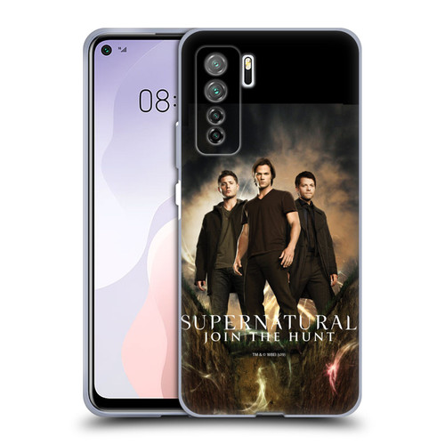 Supernatural Key Art Sam, Dean & Castiel 2 Soft Gel Case for Huawei Nova 7 SE/P40 Lite 5G