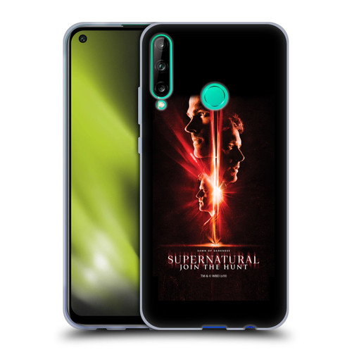 Supernatural Key Art Sam, Dean & Castiel Soft Gel Case for Huawei P40 lite E